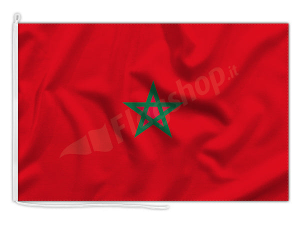 Bandiera MAROCCO disponibile in diverse dimensioni